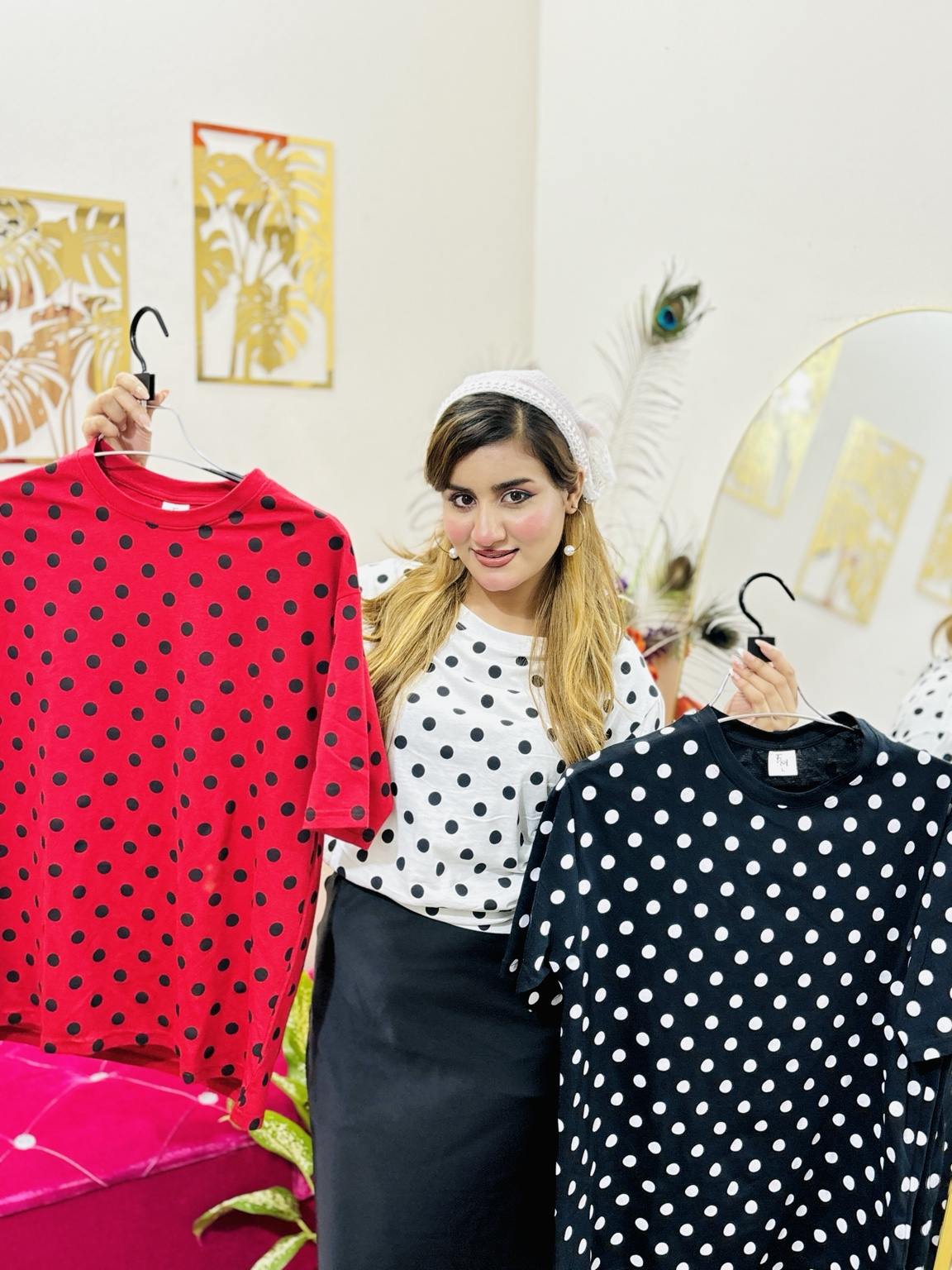 Dot Print T-shirt thumbnail 2