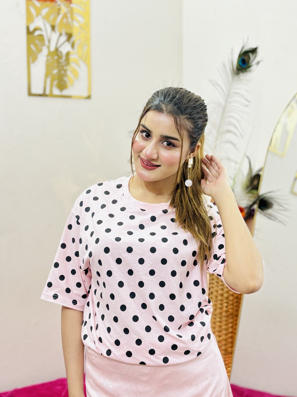 Dot Print T-shirt thumbnail 3