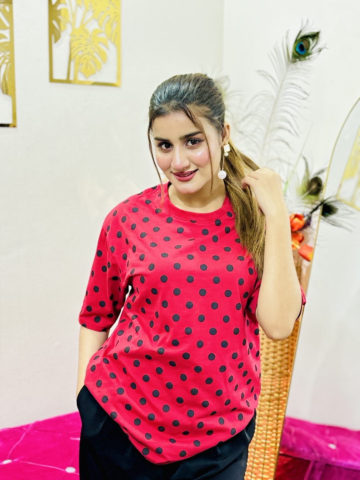 Dot Print T-shirt thumbnail 7